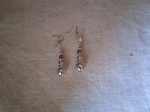 boucles d'oreilles intérieur perle