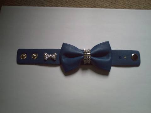 bracelet noeud bleu
